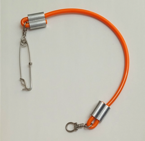 Durable down rigger weight snubber