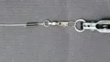 No slip clip tight grip stainless connector